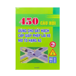 BỘ ĐỀ 450 CÂU HỎI THI BẰNG LÁI XE MÔTÔ A2