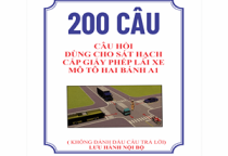 BỘ ĐỀ  200 CÂU HỎI THI BẰNG LÁI XE MÁY A1
