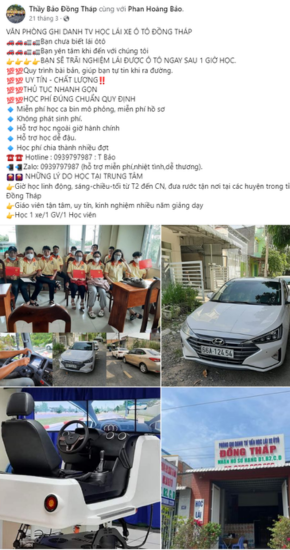 feedback học viên