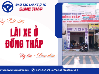 Học lái xe ở Đồng Tháp tỉ lệ đậu cao - Thầy Bảo dạy lái xe uy tín